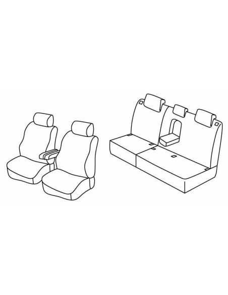 FOD.SUPERIOR BEIGE SU ORD. KIA VENGA 10 in poi