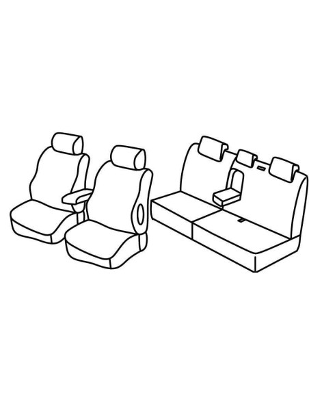 FOD.SUPERIOR NERO/BLU SU ORD. LANCIA DELTA 08 in poi 15