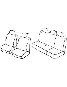 FOD.SUPERIOR NERO/BLU SU ORD. LAND ROVER FREELANDE