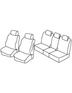 FOD.SUPERIOR GRIG/NER SU ORD. MAZDA 5 5P 05 in poi 10