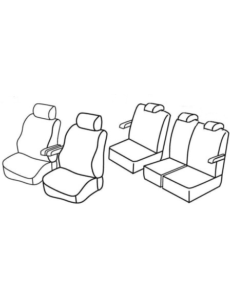 FOD.SUPERIOR NER/GRIG SU ORD. MAZDA 5 5P 10 in poi