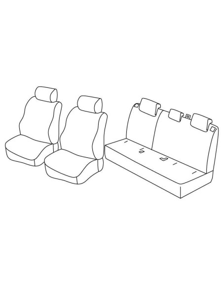 FOD.SUPERIOR BEIGE SU ORD. MAZDA CX-3 15 in poi