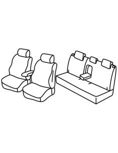 FOD.SUPERIOR NERO/BLU SU ORD. MAZDA CX-7 07 in poi 13