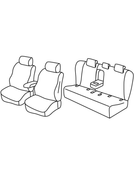 FOD.SUPERIOR GRIG/NER SU ORD. MAZDA 6 4P 13 in poi