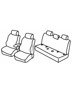 FOD.SUPERIOR NER/GRIG SU ORD. NISSAN NAVARA 4P 14 in poi