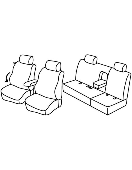 FOD.SUPERIOR NER/ROSS SU ORD. NISSAN NAVARA 4P 05 in poi