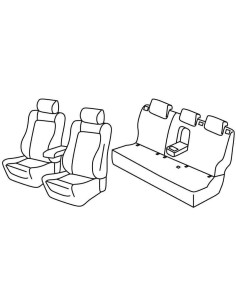 FOD.SUPERIOR GRIG/NER SU ORD. NISSAN QASHQAI 14 in poi