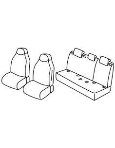 FOD.SUPERIOR GRIG/NER SU ORD. NISSAN JUKE 19 in poi