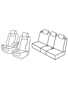 FOD.SUPERIOR BEIGE SU ORD. OPEL MERIVA 10 in poi 14