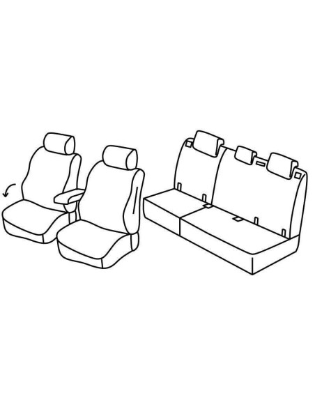 FOD.SUPERIOR NER/GRIG SU ORD. OPEL MOKKA 12 in poi