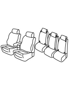 FOD.SUPERIOR NER/GRIG SU ORD. OPEL ZAFIRA TOURER 1