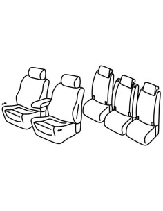 FOD.SUPERIOR NER/GRIG SU ORD. OPEL ZAFIRA TOURER 1