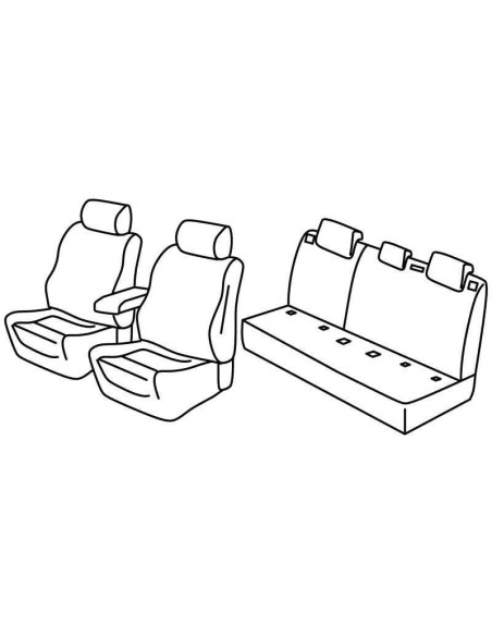 FOD.SUPERIOR GRIG/NER SU ORD. PEUGEOT 2008 19 in poi