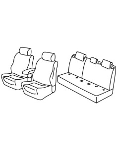 FOD.SUPERIOR NER/ROSS SU ORD. PEUGEOT 2008 19 in poi