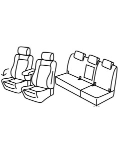 FOD.SUPERIOR BEIGE SU ORD. RENAULT SCENIC 16 in poi