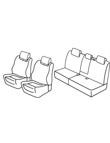 FOD.SUPERIOR NER/ROSS SU ORD. SEAT ALTEA XL 07 in poi