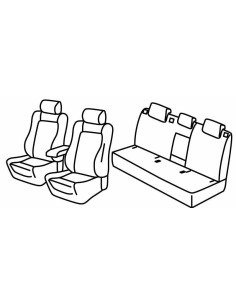 FOD.SUPERIOR NER/GRIG SU ORD. SEAT ATECA 16 in poi