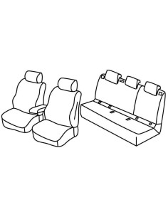 FOD.SUPERIOR BEIGE SU ORD. SEAT ARONA 17 in poi