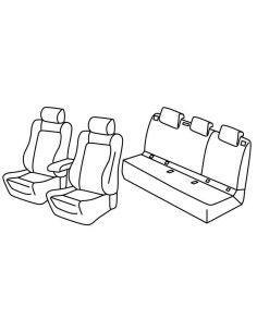 FOD.SUPERIOR BEIGE SU ORD. SEAT ARONA 17 in poi