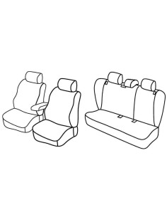 FOD.SUPERIOR NER/GRIG SU ORD. SKODA OCTAVIA 5P 04 in poi