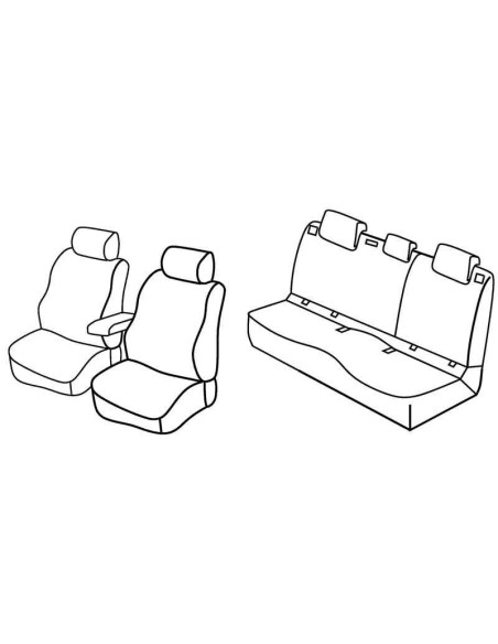 FOD.SUPERIOR NER/ROSS SU ORD. SKODA OCTAVIA 5P 13 in poi