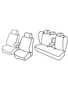 FOD.SUPERIOR NER/GRIG SU ORD. SKODA SUPERB 4P 08 in poi 1