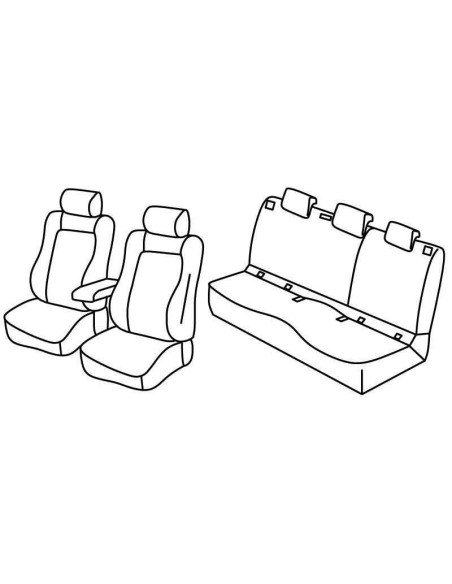 FOD.SUPERIOR GRIG/NER SU ORD. SKODA KAROQ 17 in poi