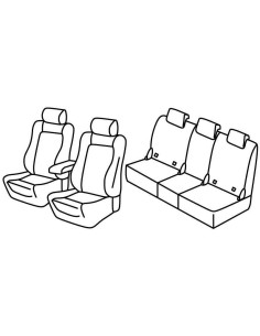 FOD.SUPERIOR BEIGE SU ORD. SKODA KAROQ 17 in poi