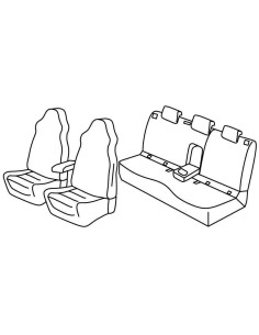 FOD.SUPERIOR BEIGE SU ORD. SKODA KAROQ 17 in poi