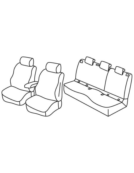 FOD.SUPERIOR NER/GRIG SU ORD. SKODA KAROQ 17 in poi