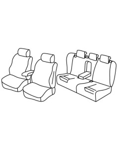 FOD.SUPERIOR NER/GRIG SU ORD. SKODA SUPERB 4P 08 in poi 1