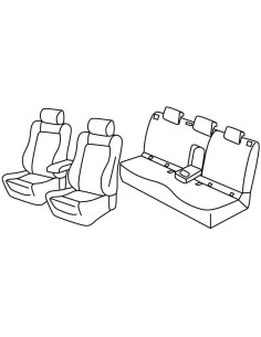FOD.SUPERIOR GRIG/NER SU ORD. SKODA KAROQ 17 in poi