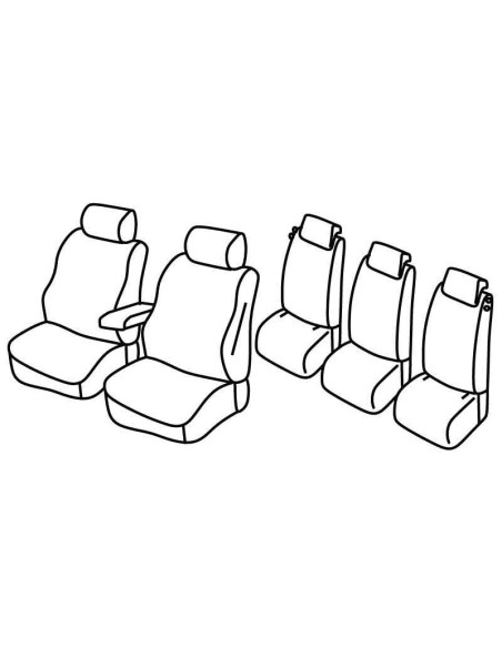 FOD.SUPERIOR GRIG/NER SU ORD. SKODA YETI 09 in poi 17