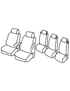 FOD.SUPERIOR NER/GRIG SU ORD. SKODA YETI 09 in poi 17
