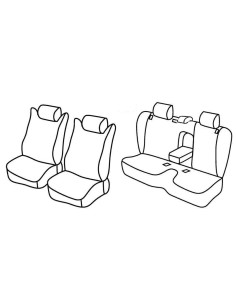 FOD.SUPERIOR BEIGE SU ORD. SUBARU FORESTER 08 in poi 13