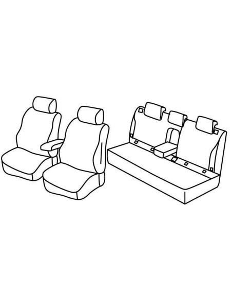 FOD.SUPERIOR NER/GRIG SU ORD. SUBARU OUTBACK 15 in poi