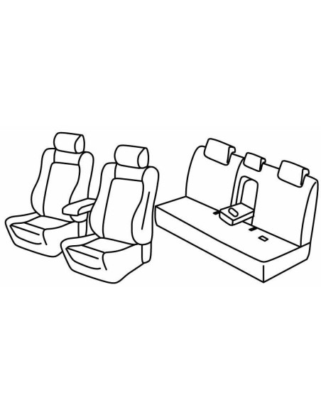 FOD.SUPERIOR BEIGE SU ORD. TOYOTA RAV4 13 in poi