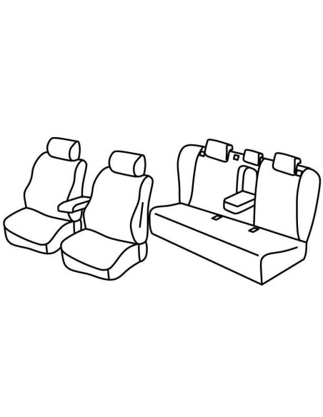 FOD.SUPERIOR NER/GRIG SU ORD. TOYOTA PRIUS 04 in poi 09