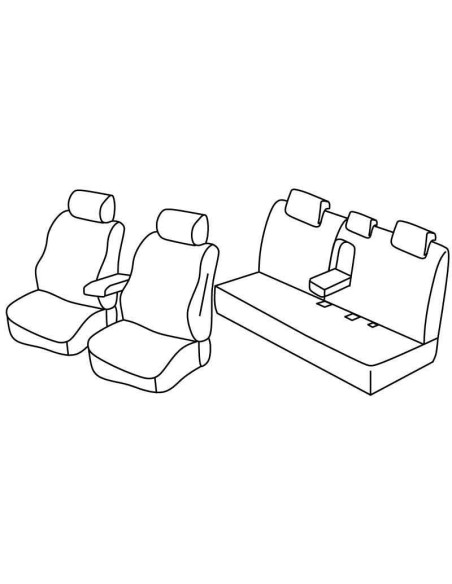 FOD.SUPERIOR NER/GRIG SU ORD. TOYOTA RAV4 13 in poi