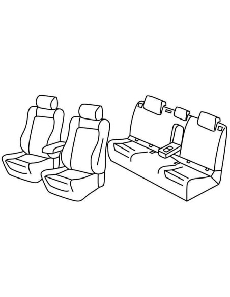 FOD.SUPERIOR NOCCIOLA SU ORD. VW GOLF VII 5P 12 in poi