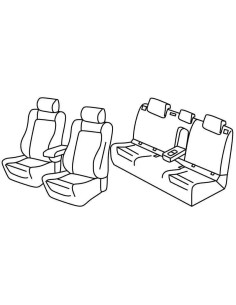 FOD.SUPERIOR BEIGE VW GOLF VII 5P 12 in poi