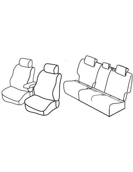 FOD.SUPERIOR GRIG/NER SU ORD. VW GOLF VII SPORTSVA