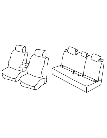 FOD.SUPERIOR NER/ROSS SU ORD. VW PASSAT 4P 14 in poi