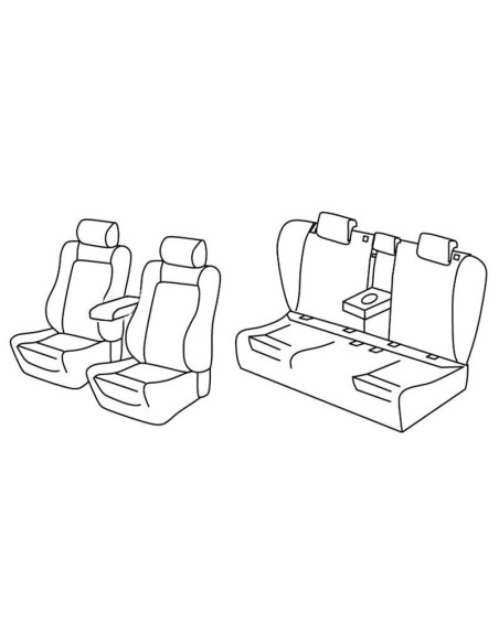 FOD.SUPERIOR NER/ROSS SU ORD. VW PASSAT 4P 14 in poi