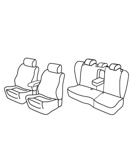 FOD.SUPERIOR BEIGE SU ORD. VW PASSAT SW 05 in poi 10