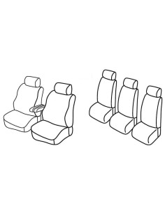 FOD.SUPERIOR NERO/BLU SU ORD. VW SHARAN 95 in poi 10