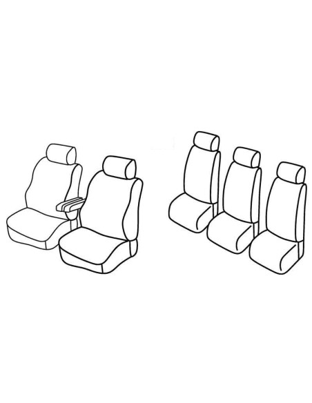 FOD.SUPERIOR NERO/BLU SU ORD. VW SHARAN 95 in poi 10