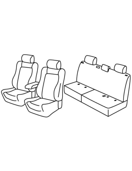 FOD.SUPERIOR NOCCIOLA SU ORD. VW AMAROK 4P 11 in poi