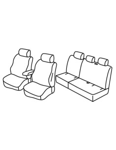 FOD.SUPERIOR NER/GRIG SU ORD. VW CADDY LIFE 5P 04 in poi