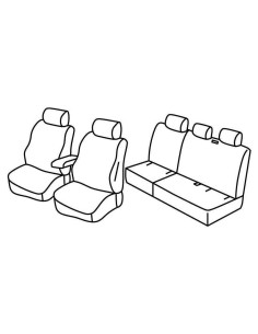 FOD.SUPERIOR NER/GRIG SU ORD. VW CADDY LIFE 5P 04 in poi